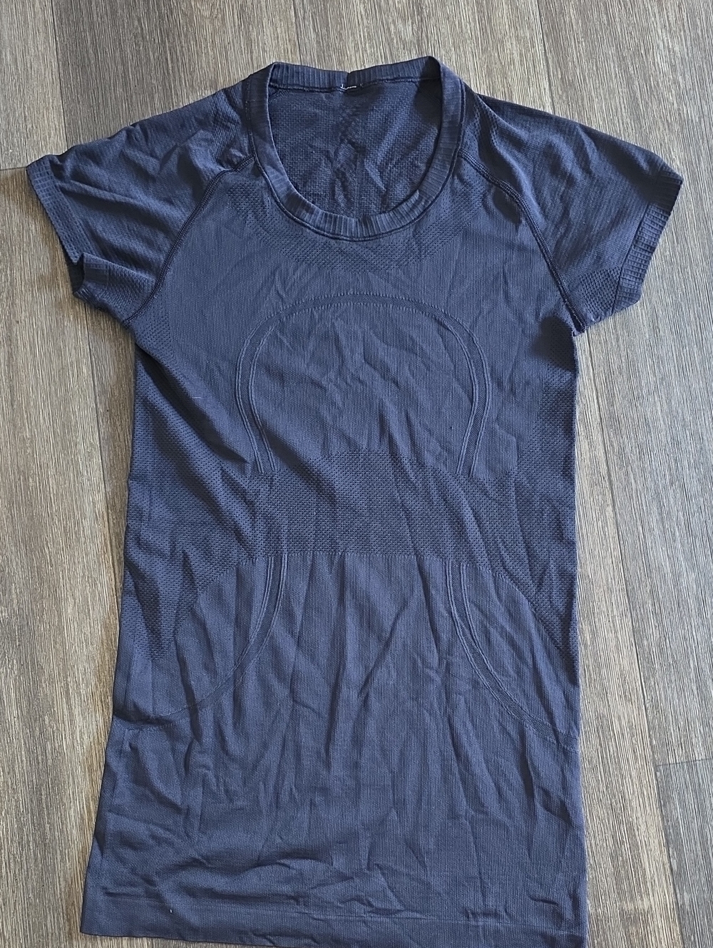 lululemon athletica Short-Sleeve Performance Top - Navy Blue